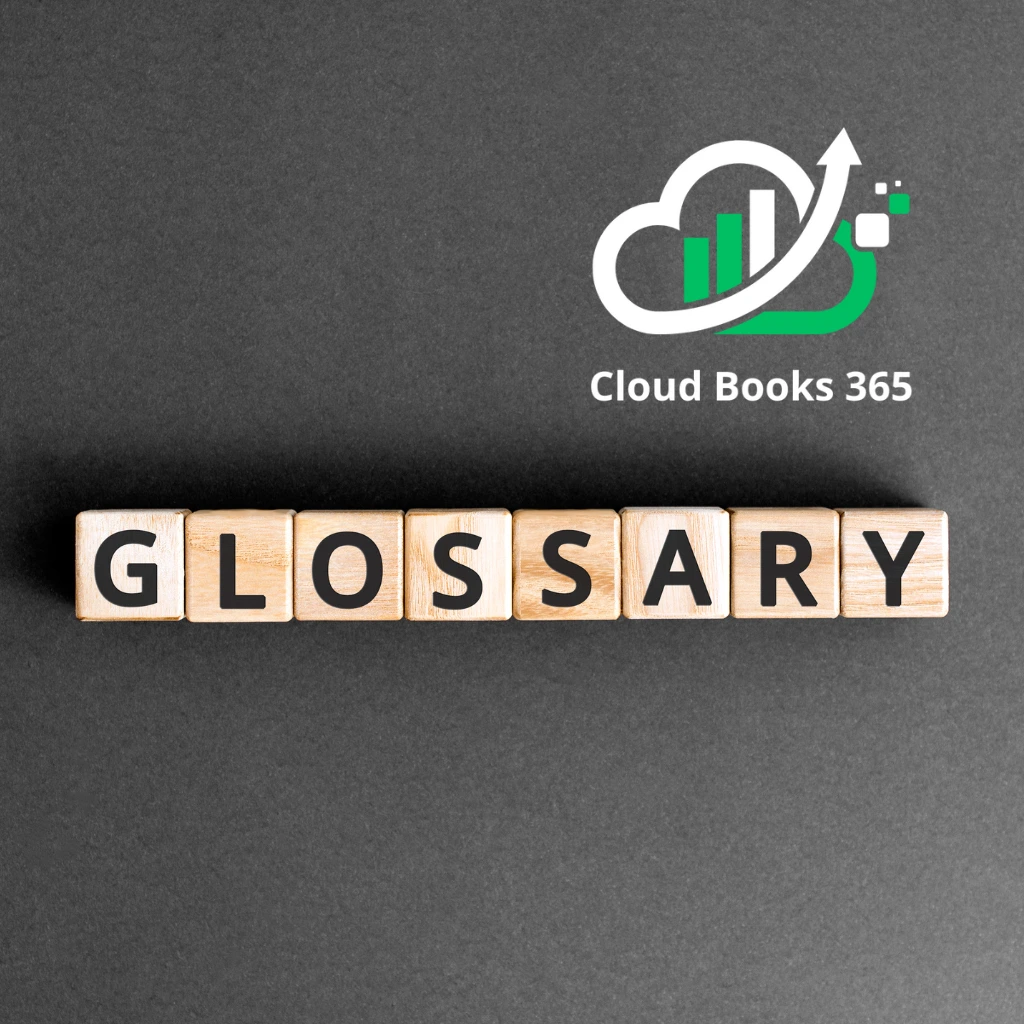 Cloud Books 365 accounting terms glossary